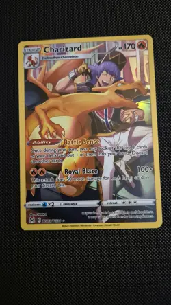 Pokemon TCG Charizard Trainer Gallery TG03/TG30 SWSH11 Lost Origin NM Card - Image 1