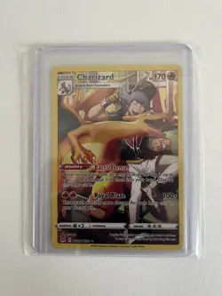 Pokemon TCG Charizard Trainer Gallery TG03/TG30 SWSH11 Lost Origin NM Card - Image 1