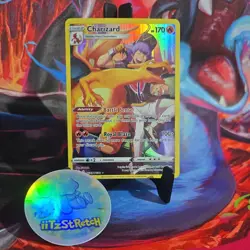 Pokemon TCG Charizard Trainer Gallery Tg03/Tg30 lost origin NM - Image 1