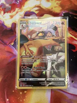 Pokemon TCG Charizard TG03/TG30 Lost Origin Full Art Trainer Gallery Nm - Image 1