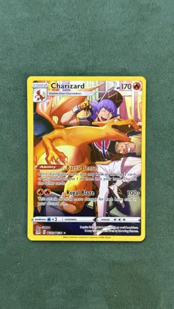 🔥 Charizard TG03/TG30 Trainer Gallery – Lost Origin – NM/M Pokemon Card - Image 1