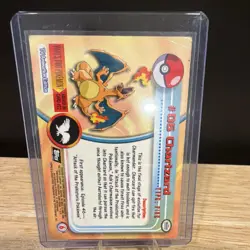 Topps Pokemon TV Animation Edition Charizard #06 Holo Card English - Image 2