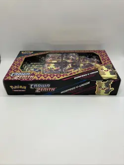 Pokemon Crown Zenith Morpeko V-Union Premium Playmat Collection - Image 5