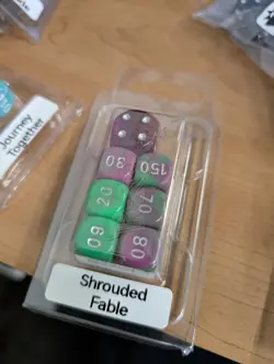 OFFICIAL! Shrouded Fable Pokemon TCG Card Game Playing Dice! - Image 1