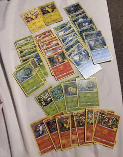 Pokemon TCG 2021 McDonald's Collection 46 Card Lot with Holo & Regular Pikachu - Image 1
