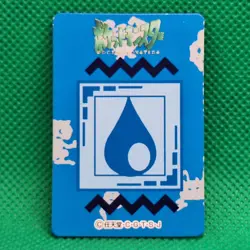 Kingler 099 Bandai Carddass Zukan Chip Shooter 2 Vending Pokemon Mini Card MP - Image 2