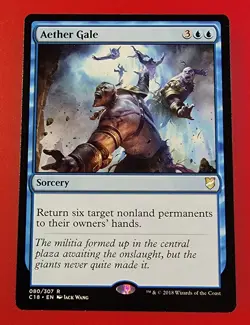 1x Aether Gale | Commander 2018 | MTG Magic Cards - Image 1
