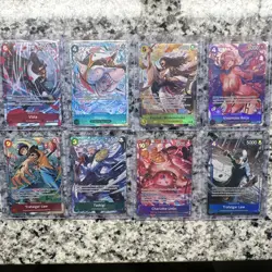 Bandai One Piece Card Game Vista Law Reiju Lot 8 EN Foil Alt Art - Image 1