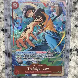Bandai One Piece Card Game Vista Law Reiju Lot 8 EN Foil Alt Art - Image 4