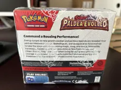 Pokemon Paldea Evolved Booster Box Sealed (See Pictures For Condition) - Image 2