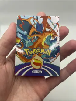 Pokemon Chinese Eif Mengka Serialized Mega Charizard Y #/755 BR-002 Thick Card - Image 4