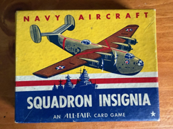 Vintage Squadron Insignia & Squadron Scramble Card Games WWII Era Both Complete - Image 2