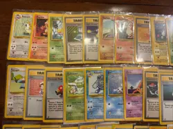 Vintage Pokemon Lot WOTC 65-Cards Original Base Set - Image 2