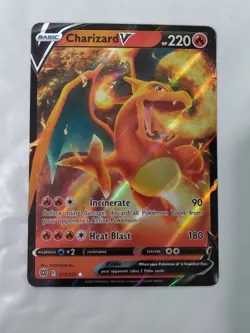 Charizard V 017/172 - Brilliant Stars - Ultra Rare Pokemon Card - Near Mint (NM) - Image 1