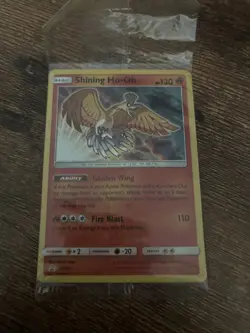 ✨ SEALED ✨ Shining Ho-Oh SM70 Holo Black Star Promo Card Sun & Moon Pokemon TCG - Image 1