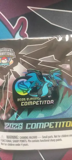 Pokemon EUIC 2026 Competitor Kit With Playmat Charizard (Promo card no included) - Image 5