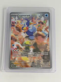 Cramorant 176/167 Twilight Masquerade Full Art Ultra Rare Holo Pokemon Card NM - Image 1