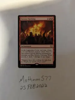 MTG Stensia Uprising (178) Innistrad Crimson Vow LP Rare Magic Card - Image 1