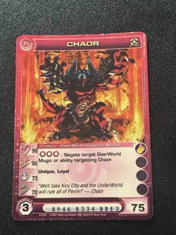Chaotic Chaor Premium Foil 90/90/75/70/75E 2 MAX SE Ultra Rare TCG Card #31 NM - Image 2