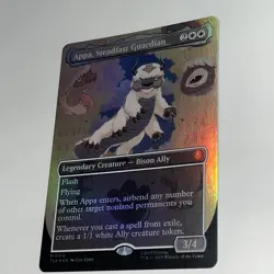 MTG - Appa Steadfast Guardian - FOIL Borderless Mythic #316 - Avatar: TLA NM - Image 3