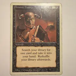 Demonic Tutor Revised Edition Regular - Image 1