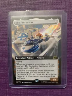 The Fantasticar (Extended Art) Commander: Marvel Super Heroes Regular 433 MTG - Image 1