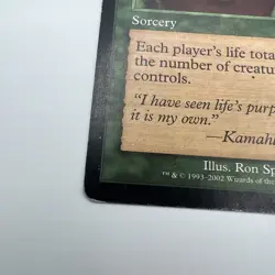 MTG Biorhythm Onslaught Rare Regular Green Sorcery 247 English - Image 4