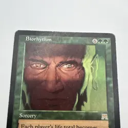 MTG Biorhythm Onslaught Rare Regular Green Sorcery 247 English - Image 5