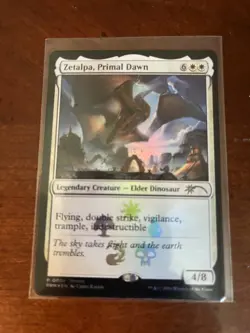 Zetalpa Primal Dawn Magic the Gathering PROMO FOIL - Image 1