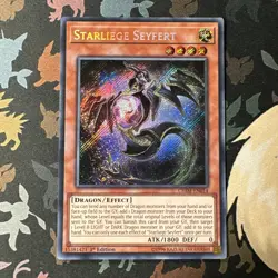 YUGIOH STARLIEGE SEYFERT SECRET RARE CHIM-EN014 - Image 1