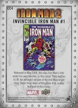 Marvel Super Heroes #392 Tony Stark Borderless Foil - Image 2