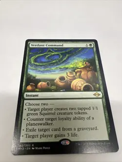 MTG Verdant Command (182/632) Modern Horizons 2 NM - Image 1