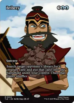 Bribery (Borderless) [Avatar: The Last Airbender: Eternal-Legal] Near Mint - Image 1