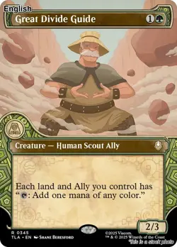 Great Divide Guide (Showcase) EN [TLA - 345] - NM TCG MTG - Image 1