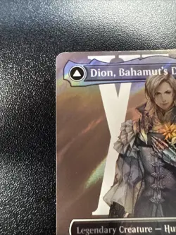Dion, Bahamut's Dominant (Borderless) (Surge Foil) Final Fantasy Foil - Image 3