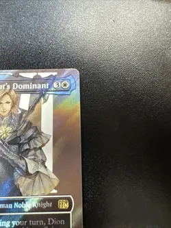Dion, Bahamut's Dominant (Borderless) (Surge Foil) Final Fantasy Foil - Image 4