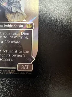 Dion, Bahamut's Dominant (Borderless) (Surge Foil) Final Fantasy Foil - Image 5