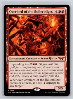 Overlord of the Boilerbilges 146 Duskmourn: House of Horror NM - Image 1