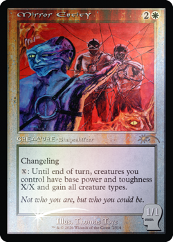 1x Near Mint, English Mirror Entity - Foil - Secret Lair Drop Series - Image 1