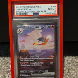 The Pokemon Company Charizard ex 199/165 SV 151 Holo SIR English PSA 8 - Image 3