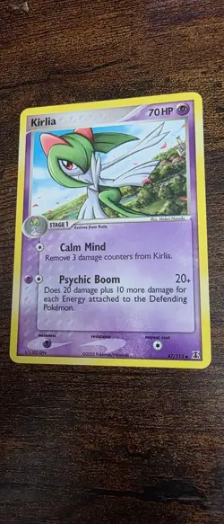 Kirlia 47/113 Uncommon Delta Species Pokemon Lightly Played - Image 1