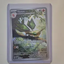 Pokemon TCG Vibrava 206/191 Sv08 Surging Sparks Illustration Rare Holo Eng - Image 1