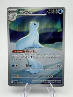 Pokemon Dewgong 097/094 Illustration Rare Pack Fresh Near Mint NM Phantasmal - Image 1