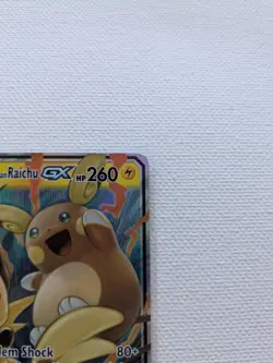 Raichu & Alolan Raichu GX 54/236 Pokemon TCG Unified Minds NM - Image 4