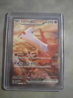 Pokemon Surging Sparks Latias EX 239/191 Special Illustration Rare SIR - Image 1