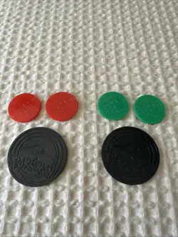 Professor Juniper Coin Jumbo Green Metallic - Official Pokemon TCG Dice & Coins - Image 5