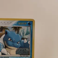 Blastoise EX Crystal Guardians 14/100 Reverse Holo Rare English 2006 - Image 3