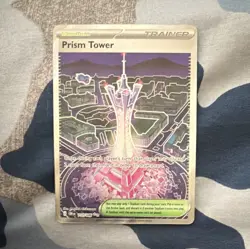 Pokemon Prism Tower 111/86 Full Art Chaos Rising English - Image 1