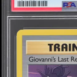 2000 Pokemon Gym Challenge Giovanni's Last Resort #105 PSA 10 1st Edition - Image 4