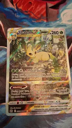 Pokemon Leafeon VSTAR GG35/GG70 Crown Zenith Galarian Gallery NM 🥬🥬 - Image 3
